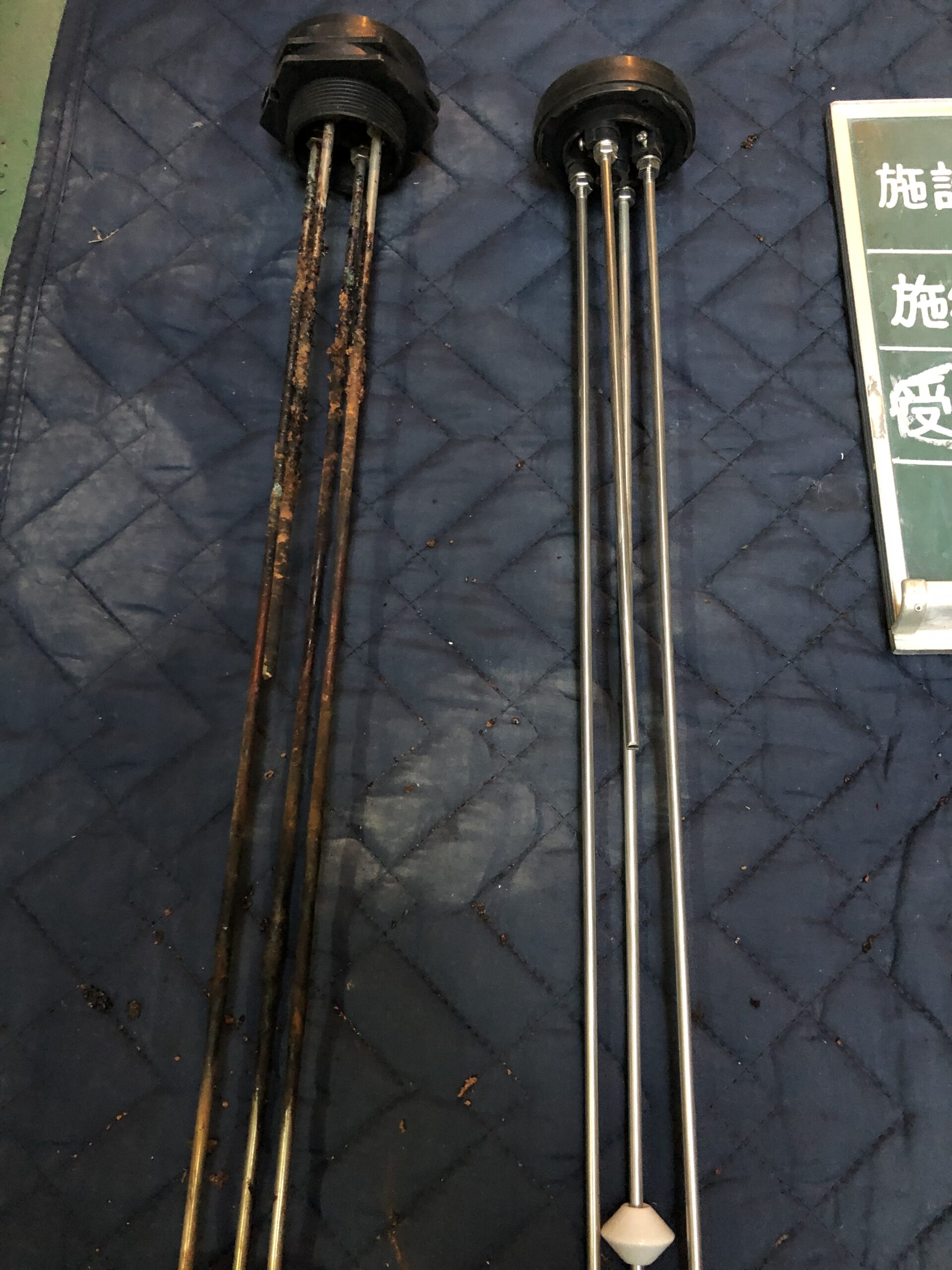 貯水槽のボールタップと電極棒の交換 大阪・東京【株式会社ベル】大阪・東京【株式会社ベル】